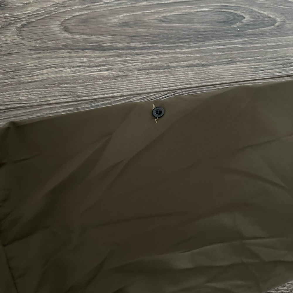 SHEIN Army Green Shawl Collar Jacket - Picture 3 of 3